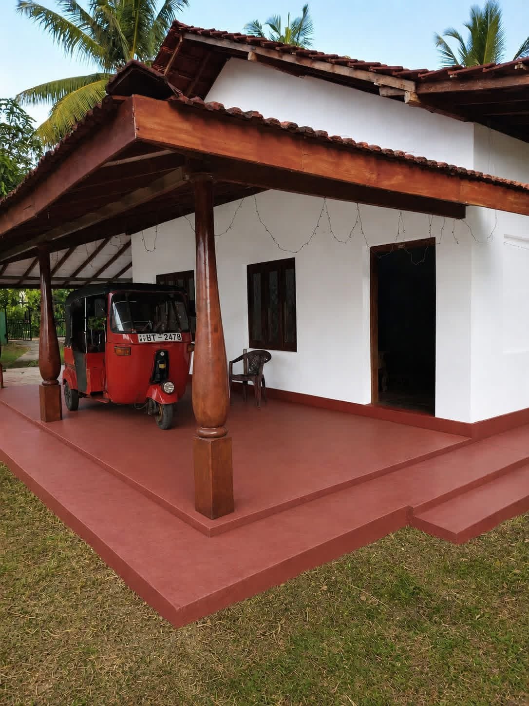 සාමකාමී පරිසරයක පිහිටි පහසුකම් සහිත නිවසක් කුලියට දීමට ඇත.